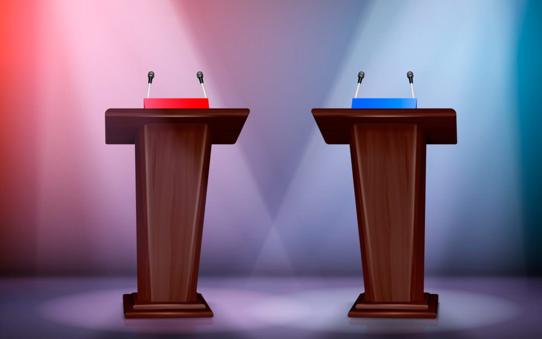 Political debates are strange contests, but occasionally make choices clear